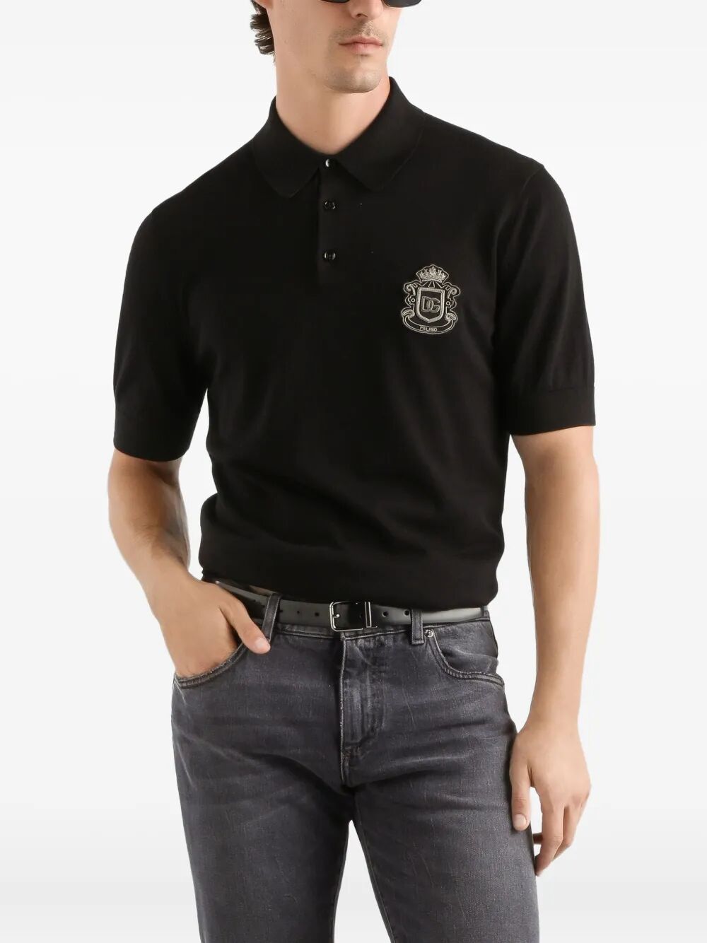Dolce & Gabbana Men Cotton Polo Shirt DOLCE & GABBANA