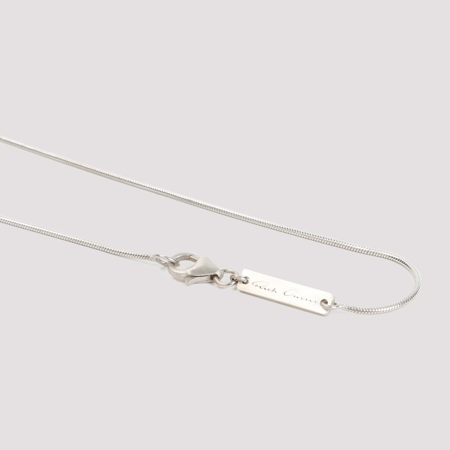 Rick Owens Pentagram Brass Necklace Unisex RICK OWENS