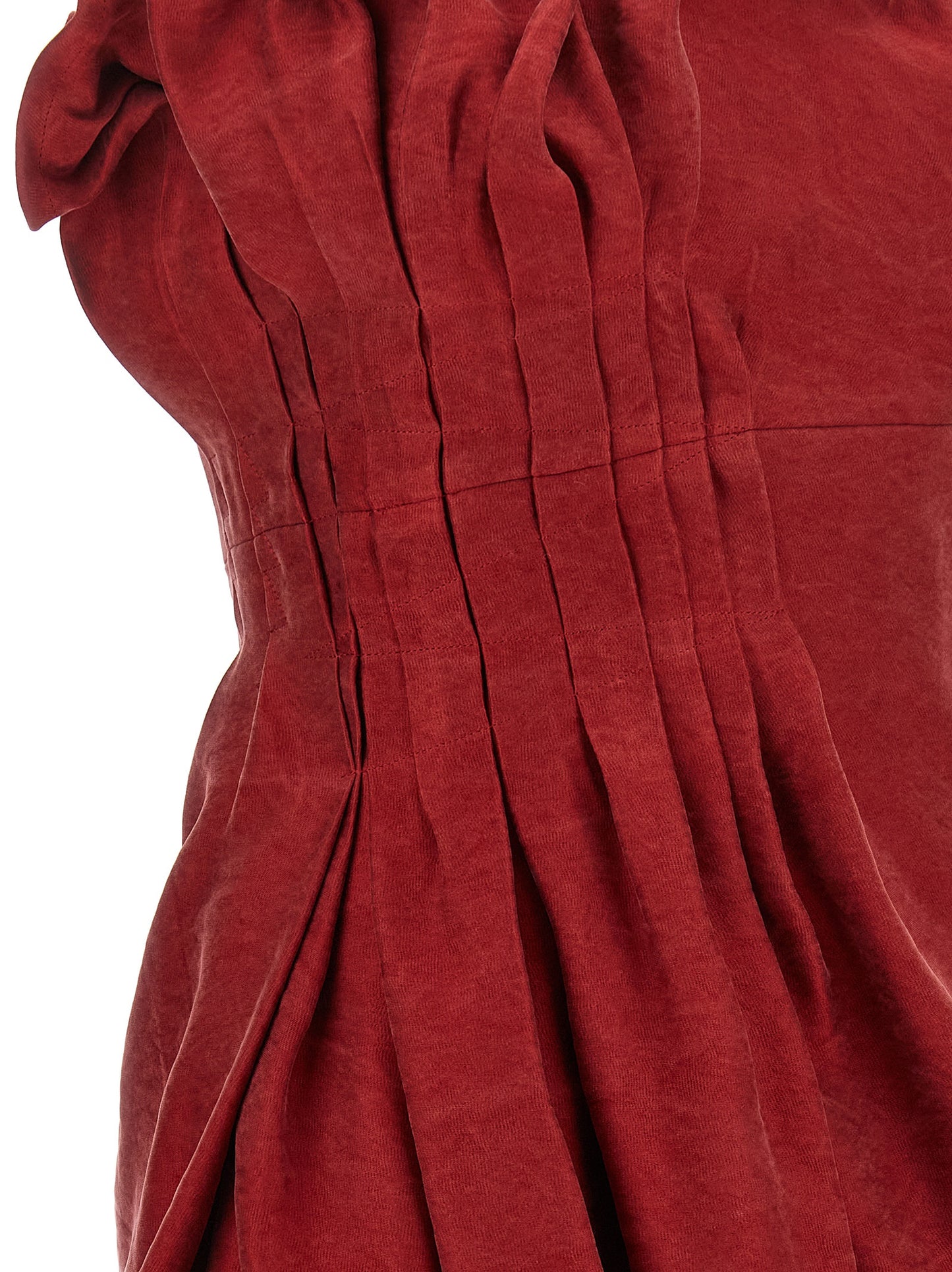 Magda Butrym Women Asymmetrical Dress With Pleats MAGDA BUTRYM