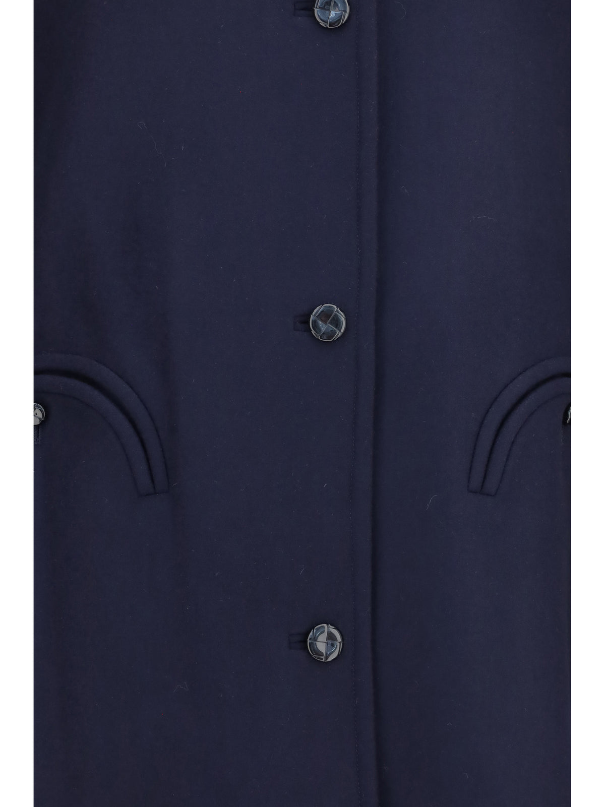 Blazè Milano Women Nitak Woolly Wool Trench Coat BLAZE MILANO