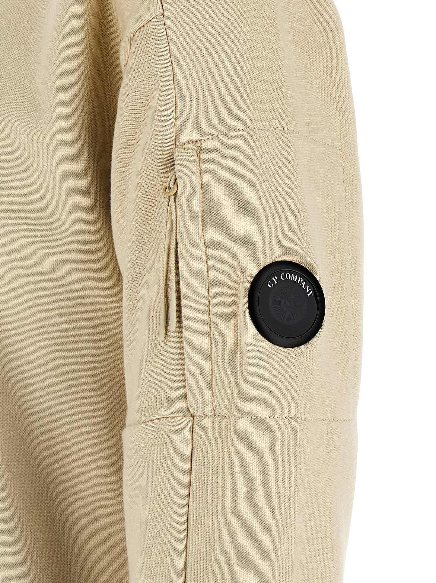 C.P. Company Men 'Diagonal Raised' Sweatshirt With Lens Detail C.P. COMPANY
