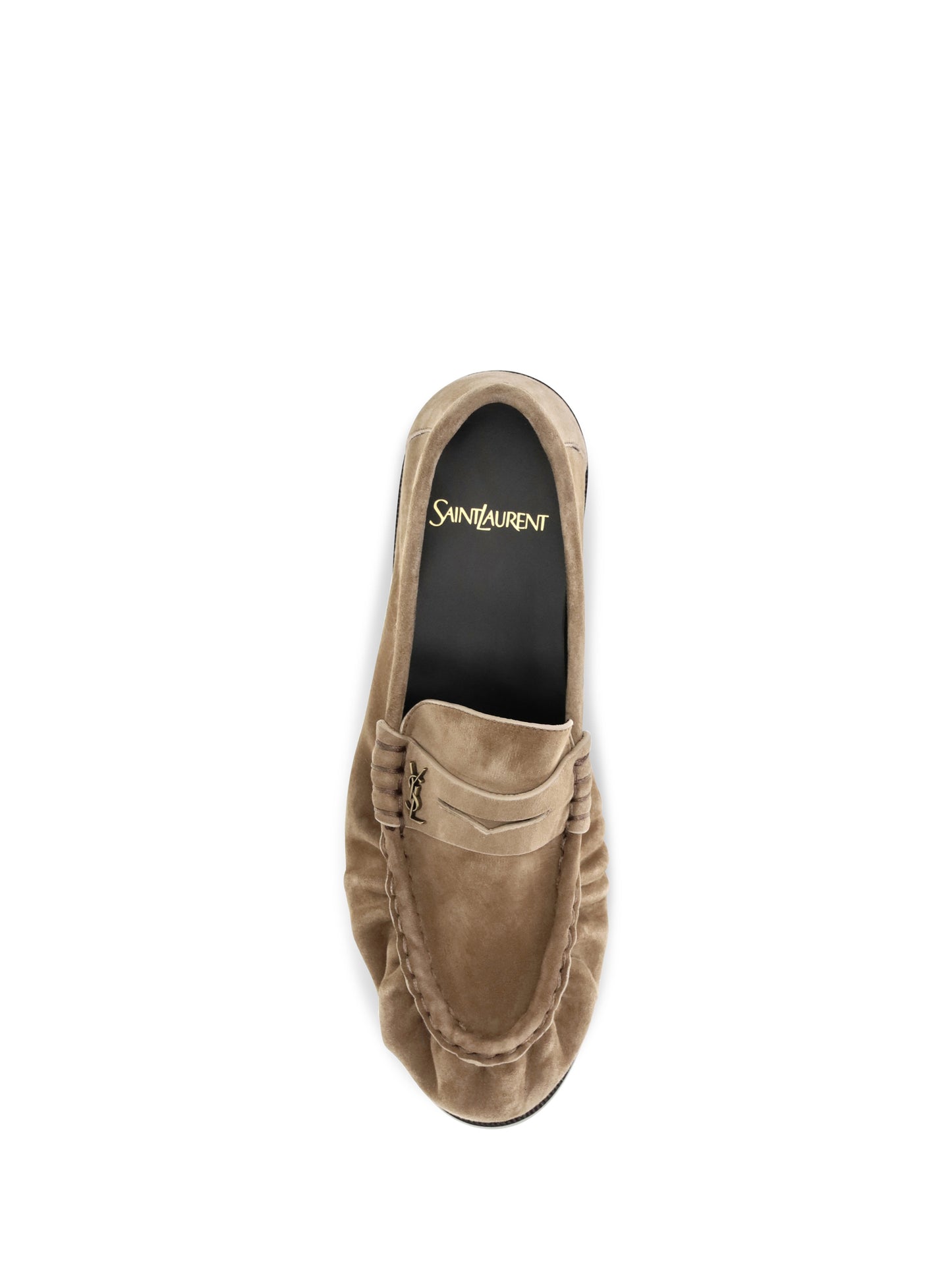 Saint Laurent Women Le Loafer Suede Loafers SAINT LAURENT