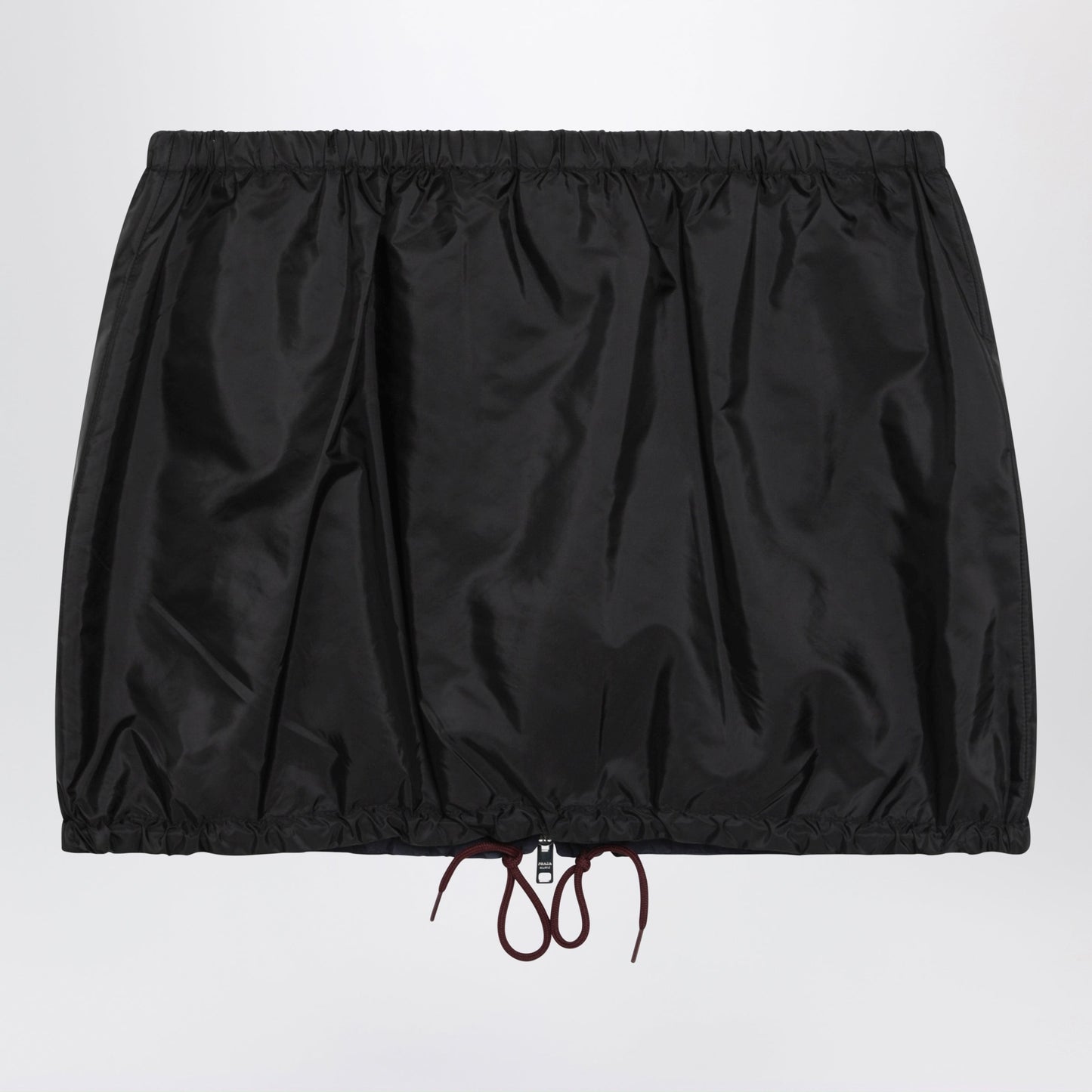 Prada Black Re-Nylon Mini Skirt Women PRADA