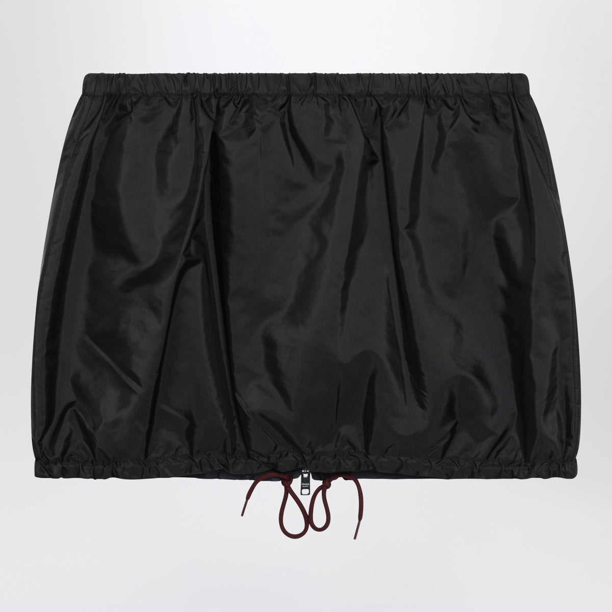Prada Black Re-Nylon Mini Skirt Women PRADA