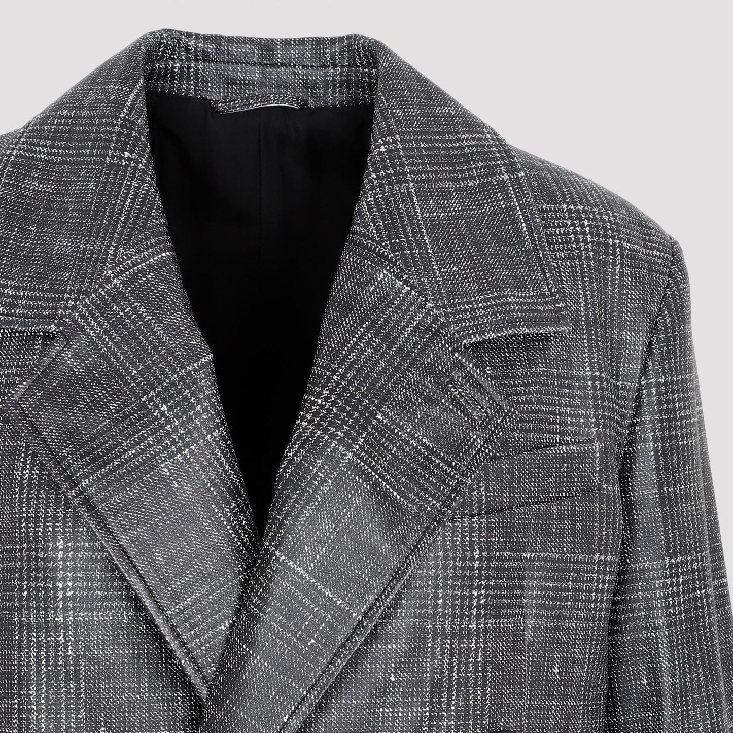 Bottega Veneta Printed Leather Jacket Women BOTTEGA VENETA