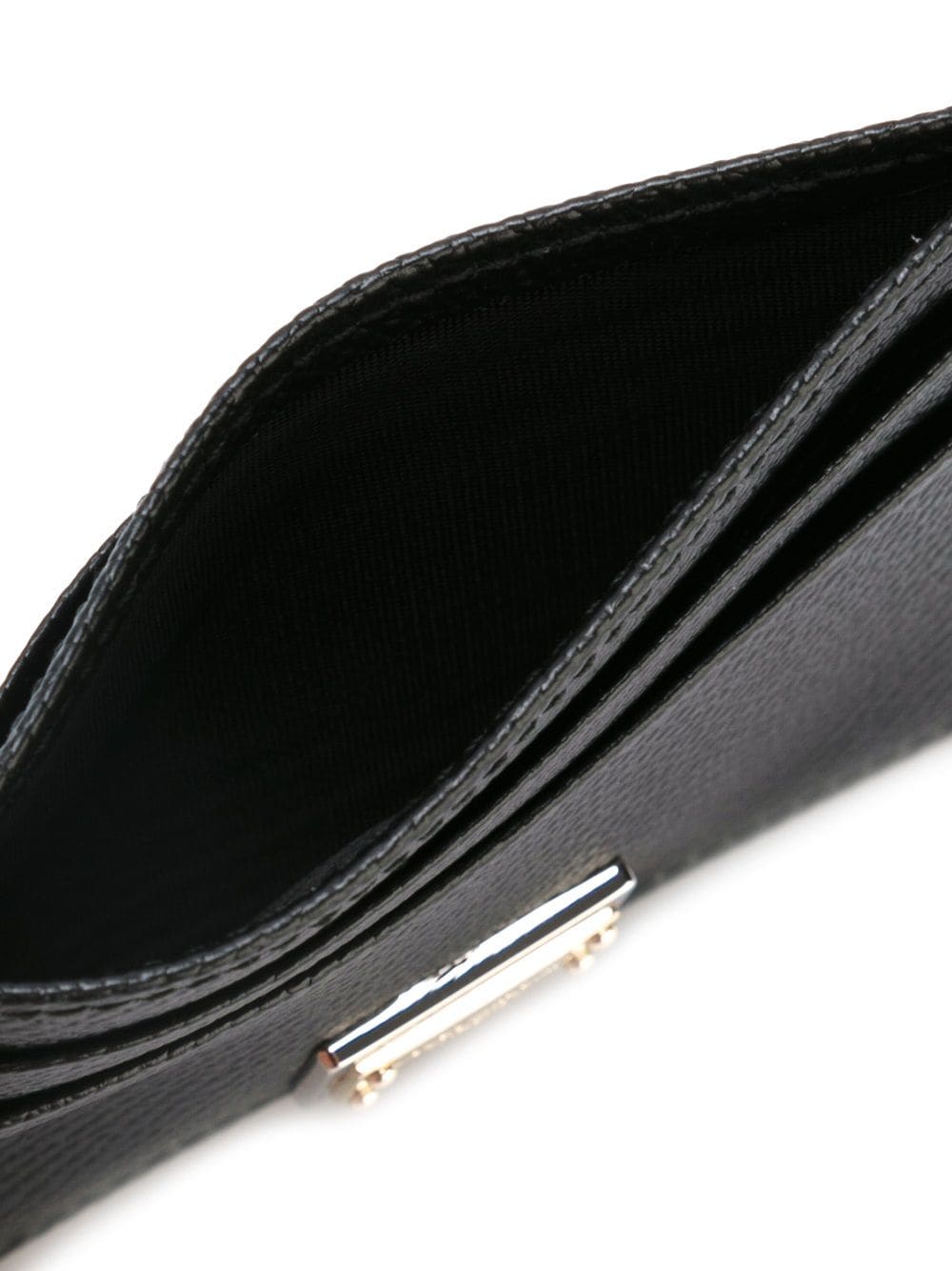Dolce & Gabbana Women Dauphine Calfskin Card Holder With Branded Plate
