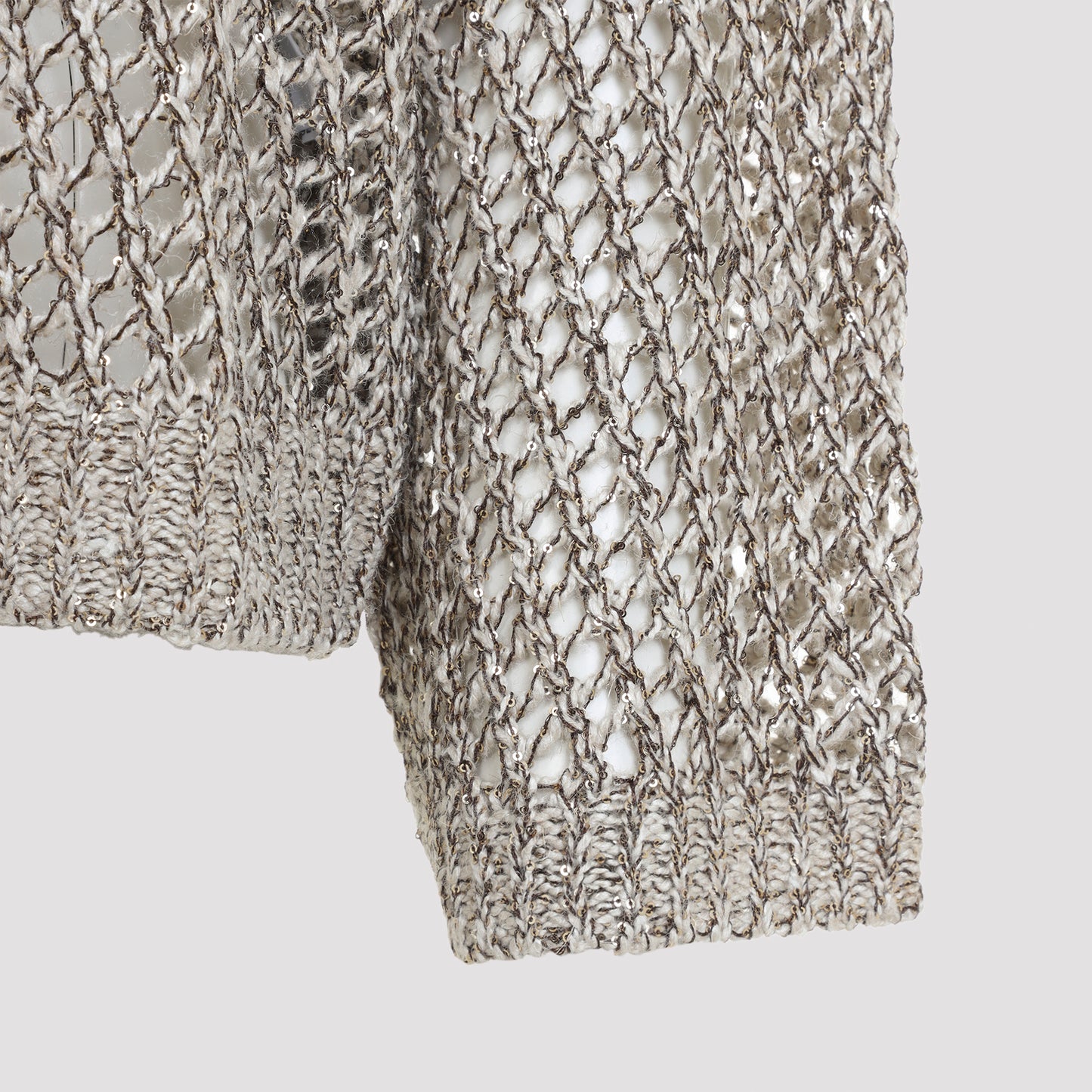 Brunello Cucinelli Fish-Net Sweater Women BRUNELLO CUCINELLI