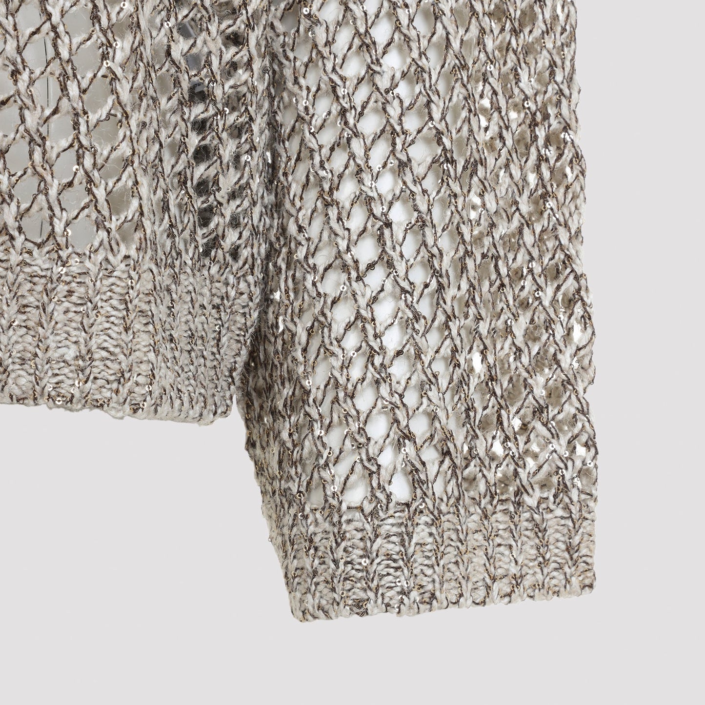 Brunello Cucinelli Fish-Net Sweater Women BRUNELLO CUCINELLI