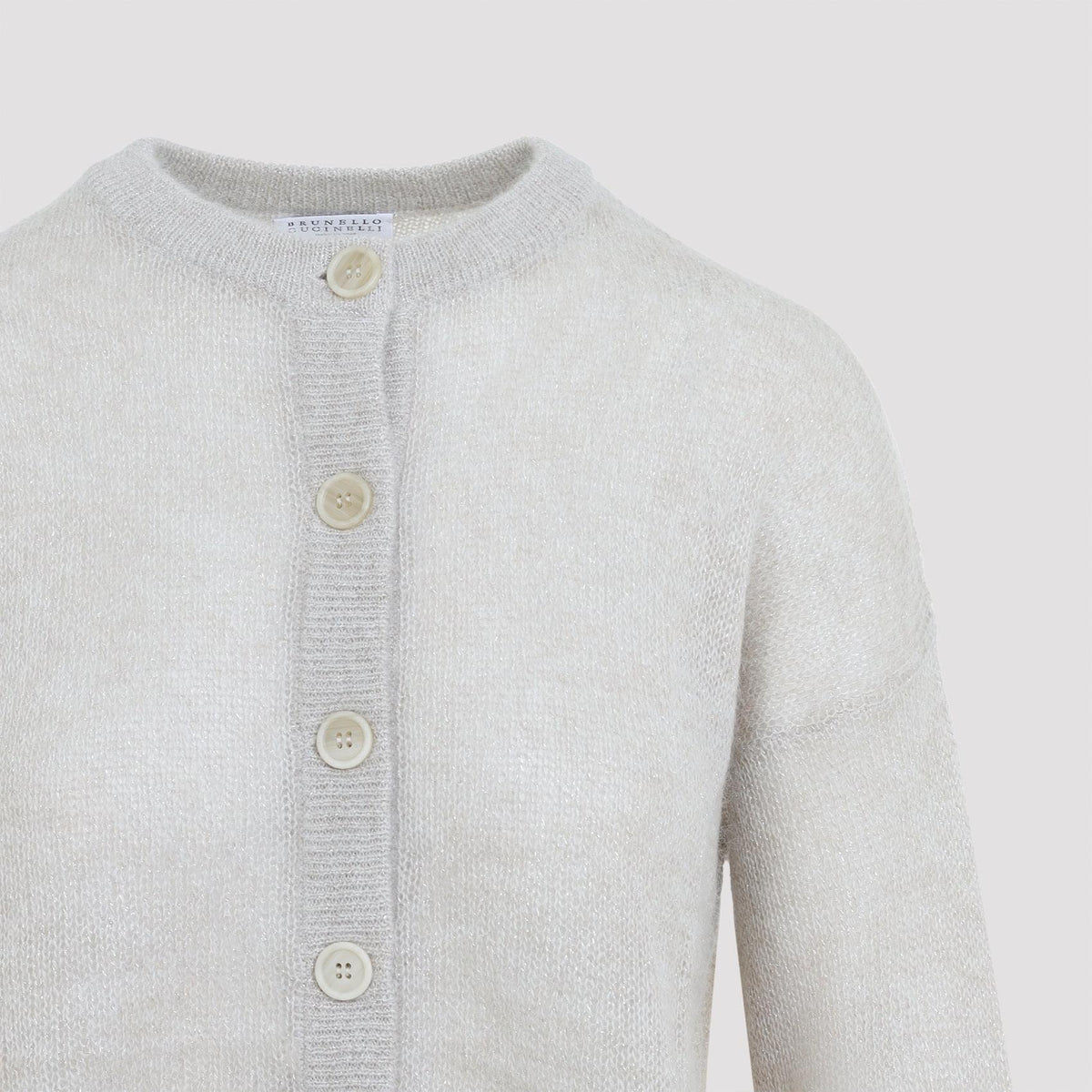 Brunello Cucinelli Shimmer Knit Cardigan Women BRUNELLO CUCINELLI