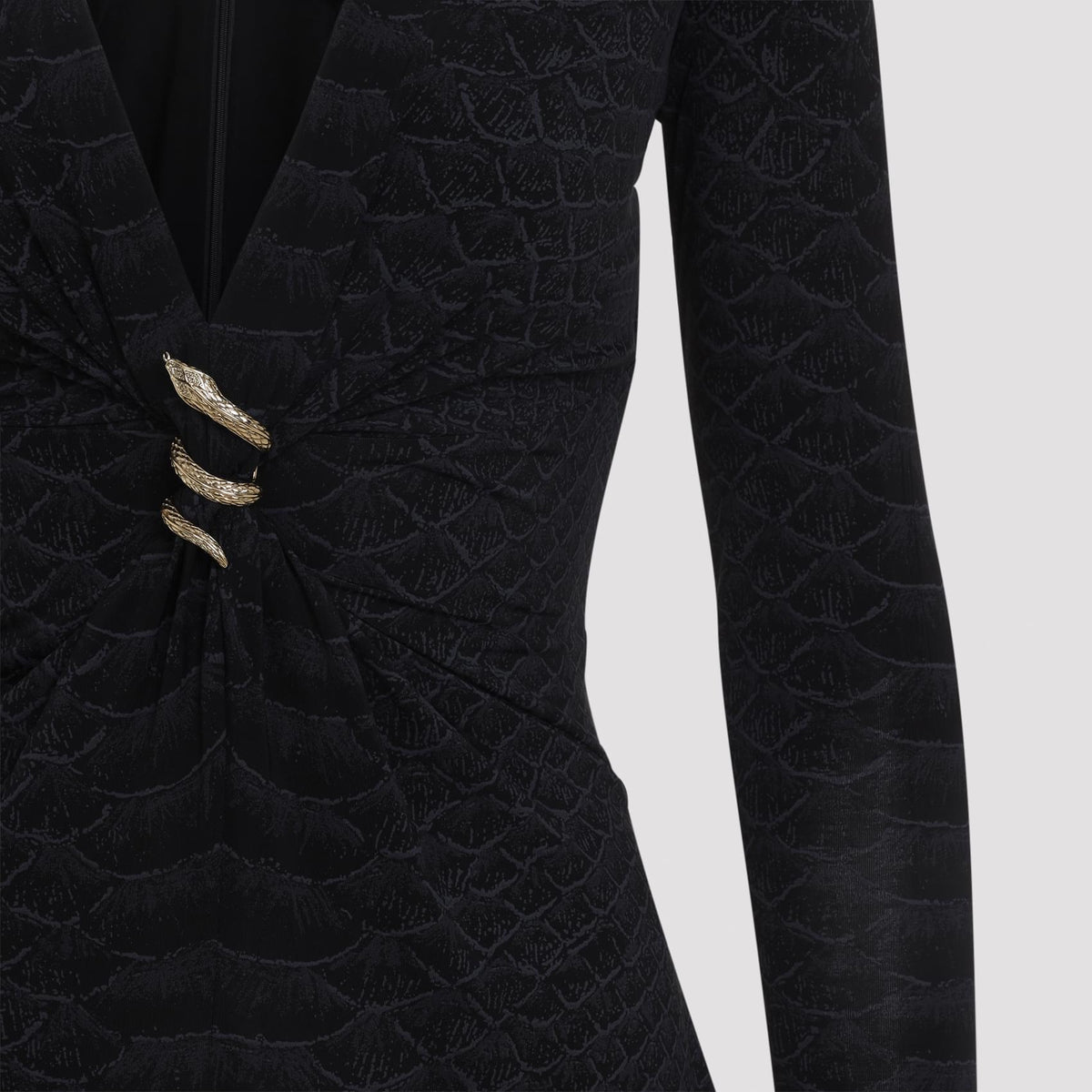 Roberto Cavalli Serpentine Mini Dress Women ROBERTO CAVALLI