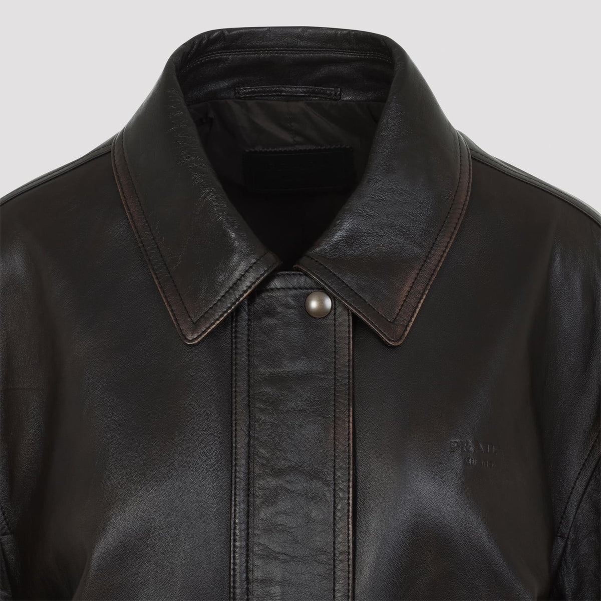 Prada Leather Jacket Women PRADA