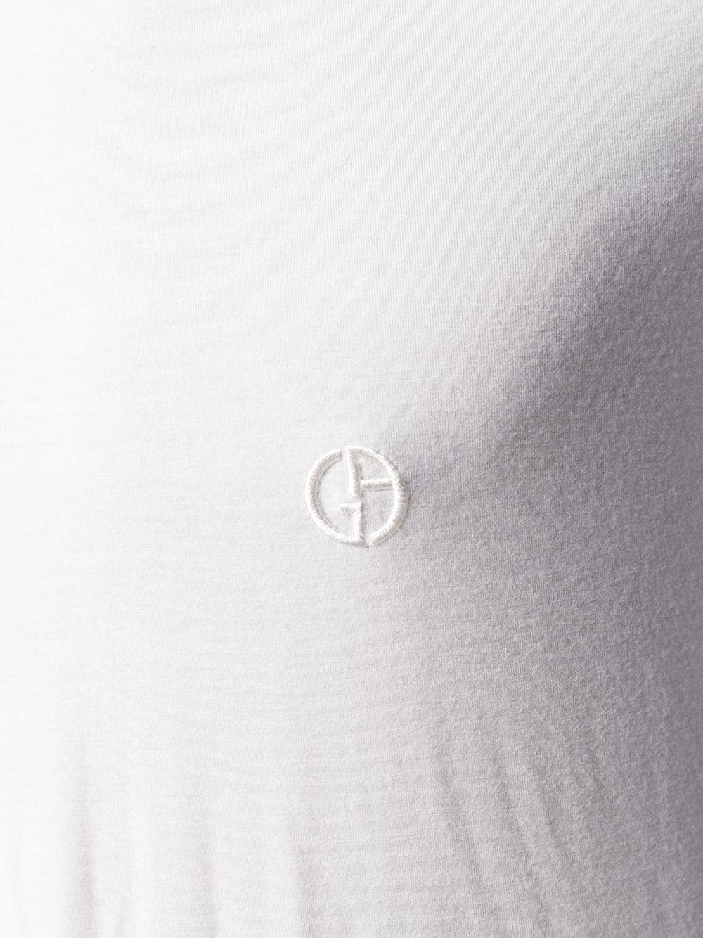 Giorgio Armani Men Stretch Viscose Jersey Crew Neck T-Shirt GIORGIO ARMANI