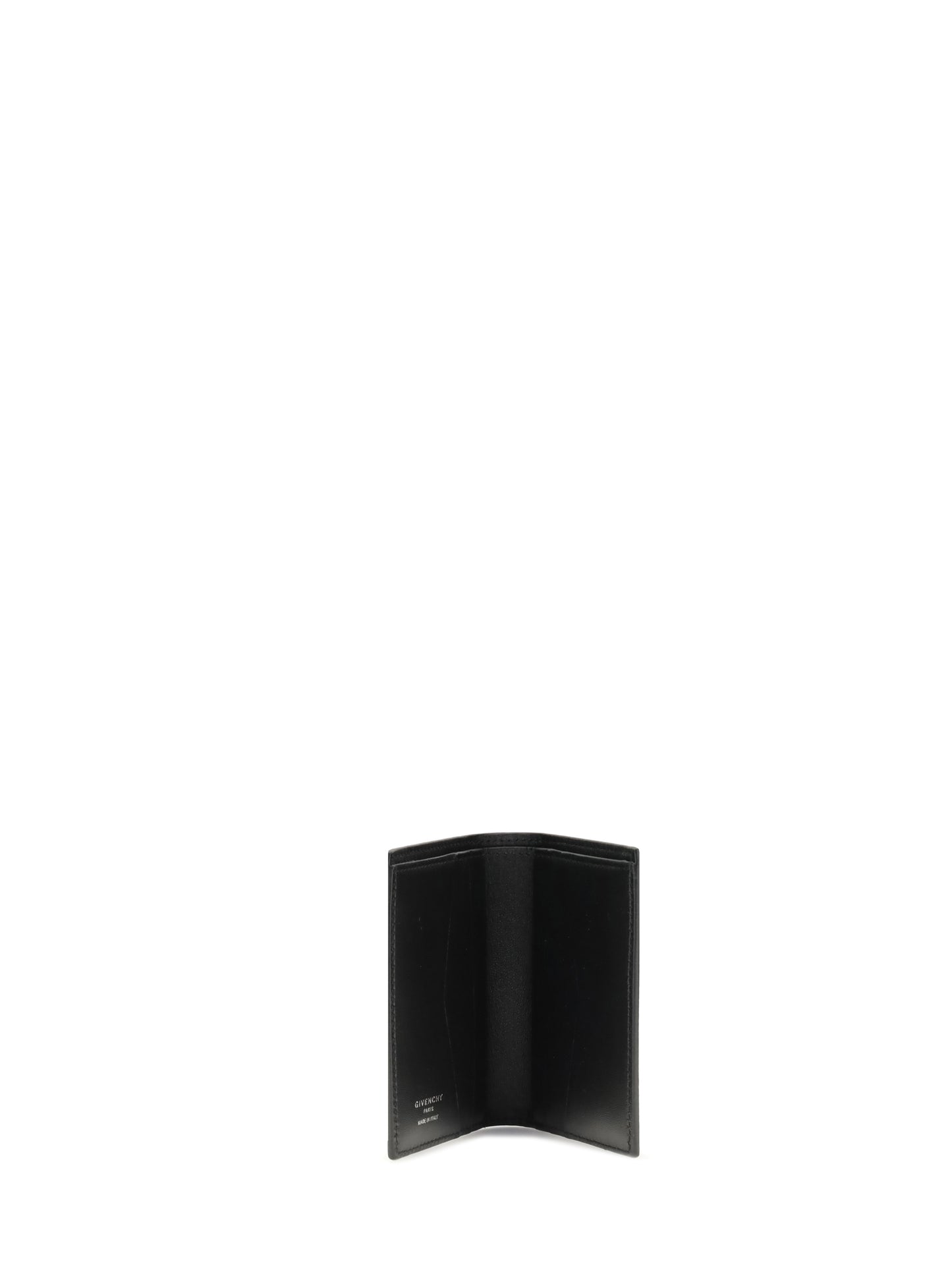 Givenchy Men Garnet Leather Card Holder GIVENCHY