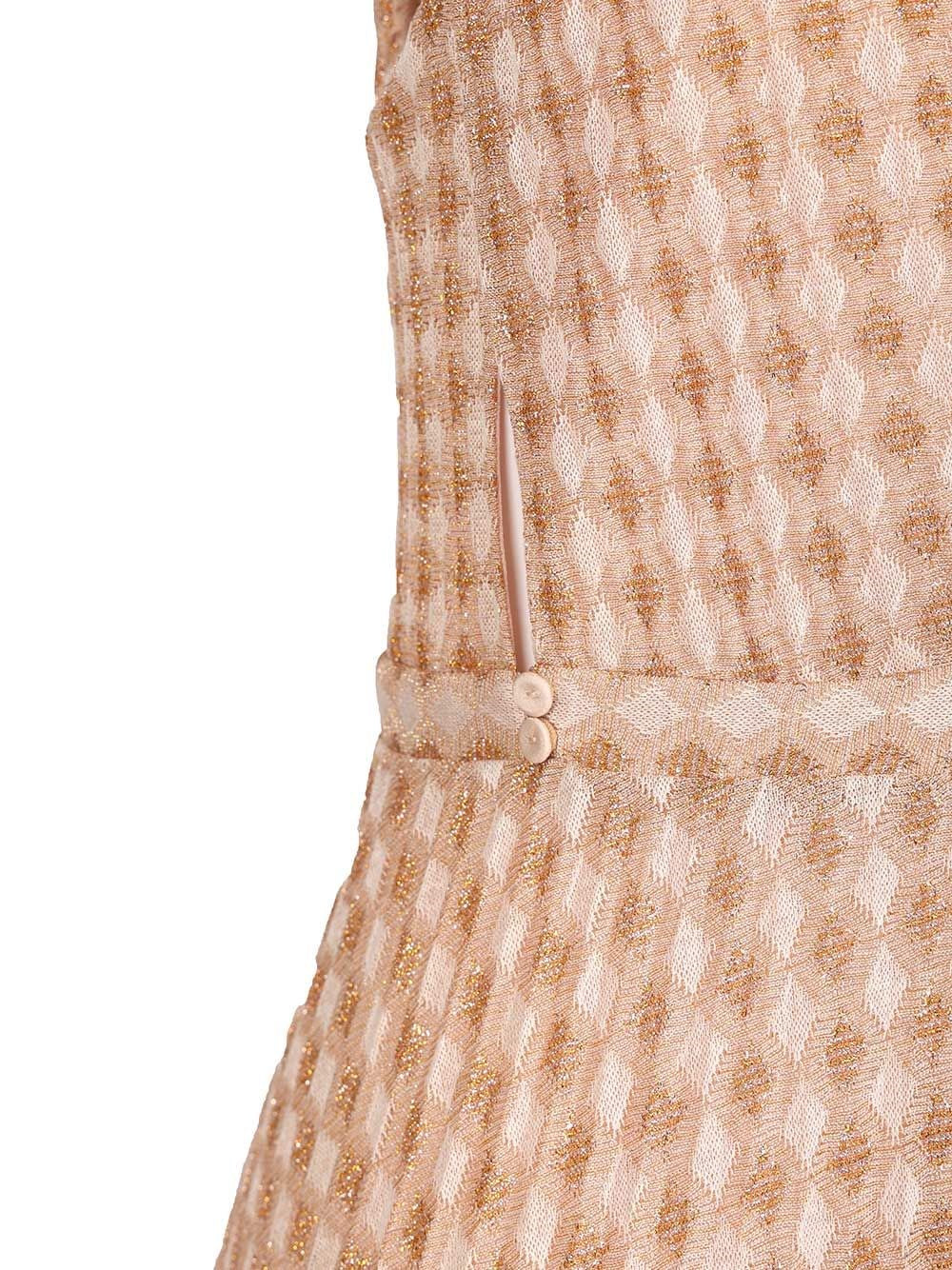 Forte_Forte Women Diamond Jersey Plisse' Dress FORTE FORTE