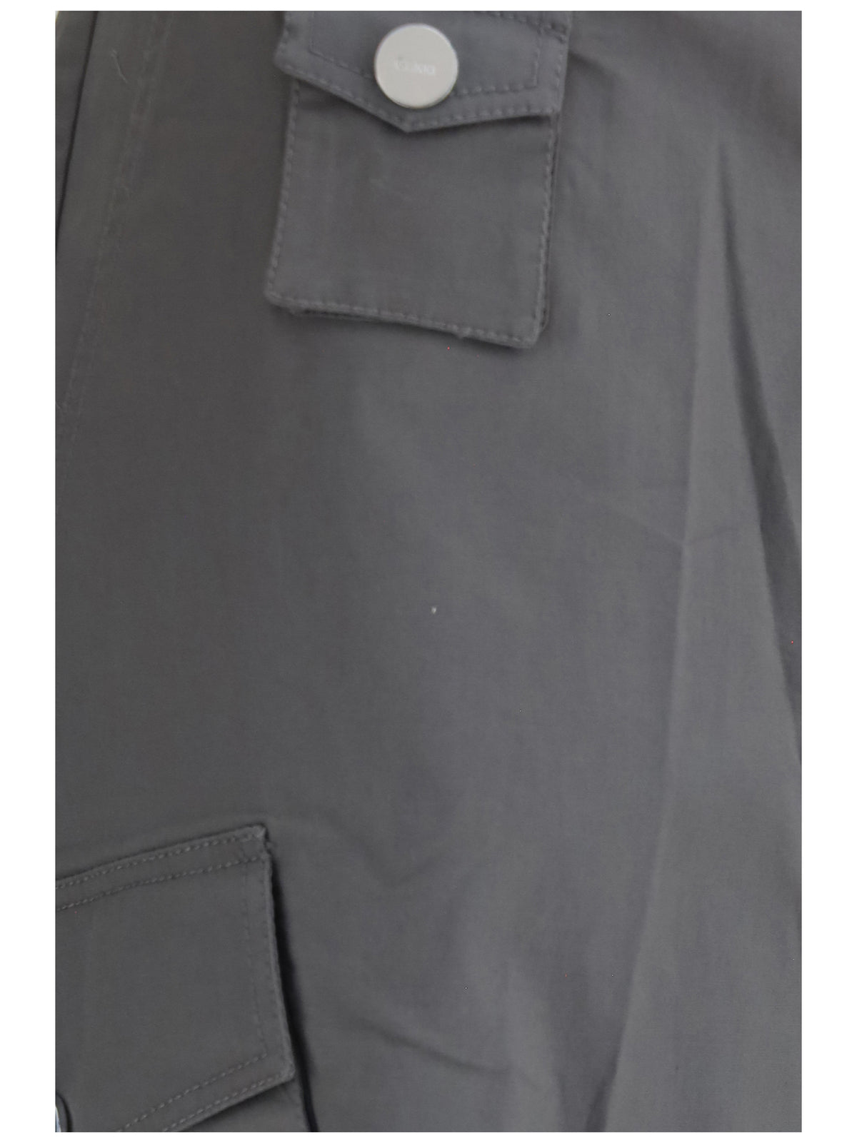 Ganni Women Stretch Cotton Cargo Pants GANNI