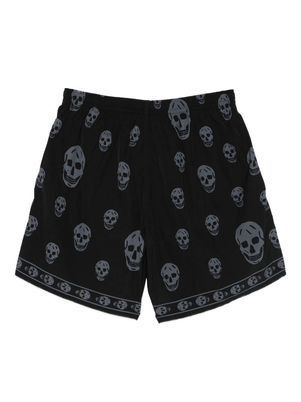 Mcqueen Men Swim Shorts With Skull Motif ALEXANDER MCQUEEN