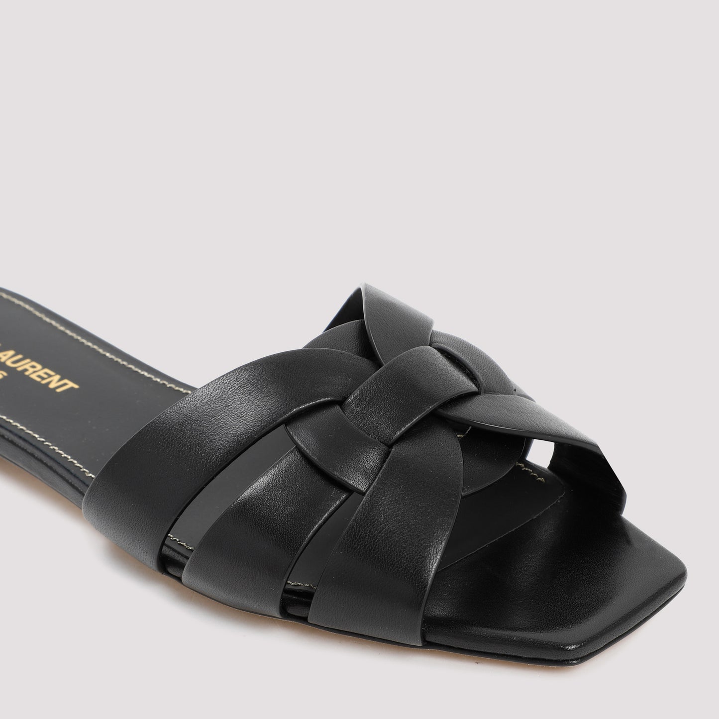 Saint Laurent Leather Tribute Flats Women SAINT LAURENT
