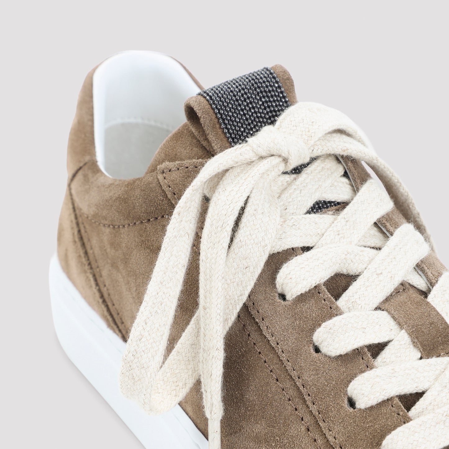 Brunello Cucinelli Suede Leather Sneakers Women BRUNELLO CUCINELLI