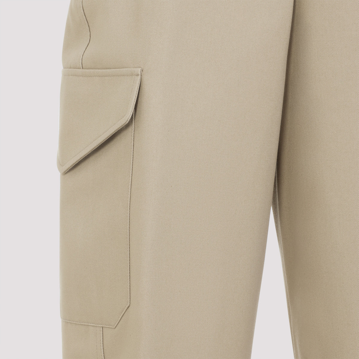Cotton And Wool Cocoon Trousers With Pockets Women GIVENCHY