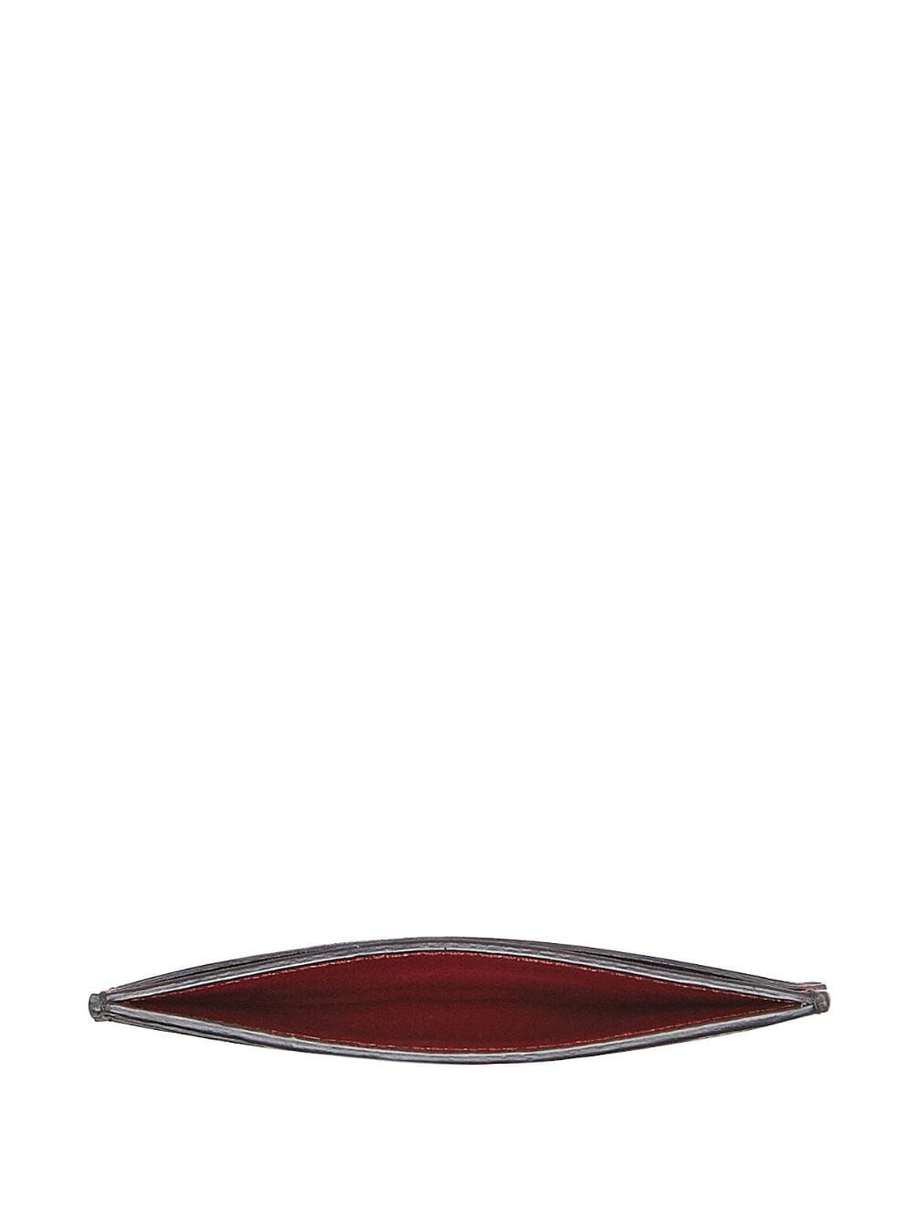 Ferragamo Men Two-Tone Gancini Card Holder FERRAGAMO