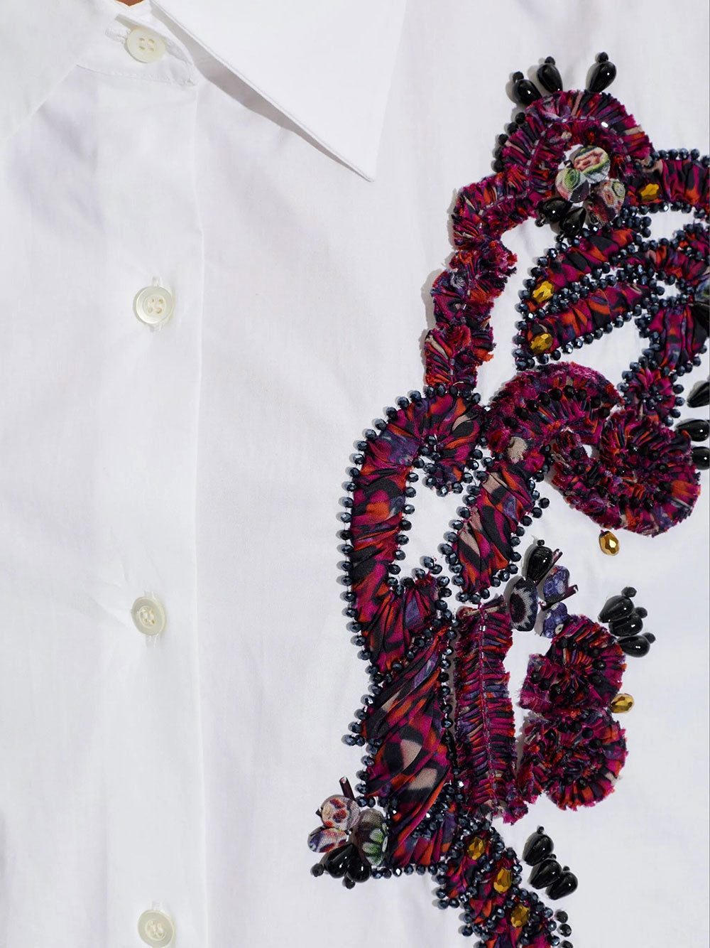 Dries Van Noten Women Embroidered Cocoon Shirt DRIES VAN NOTEN