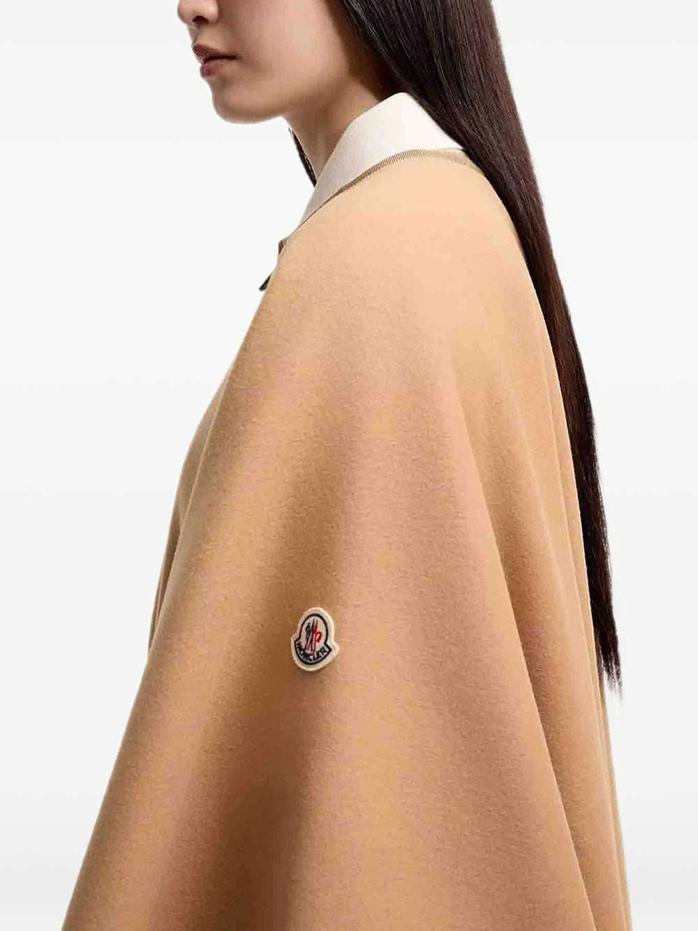 Moncler Women Padded Wool Blend Cape MONCLER