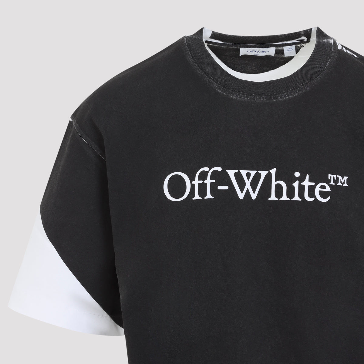 Off-White Negative Big Bookish Skate T-Shirt Men OFF-WHITE