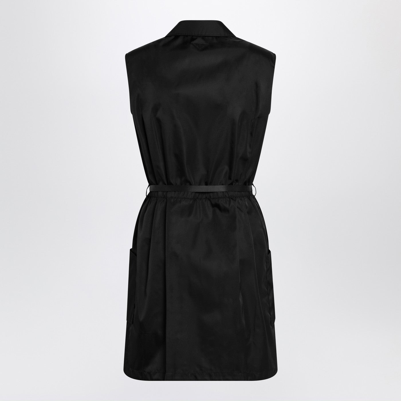 Prada Black Short Re-Nylon Dress Women PRADA