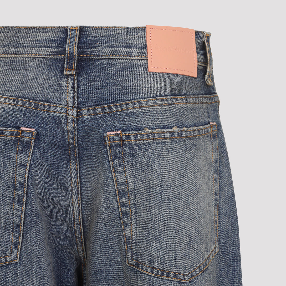Acne Studios 2121F Mid Blue Bingo Jeans Women ACNE STUDIOS