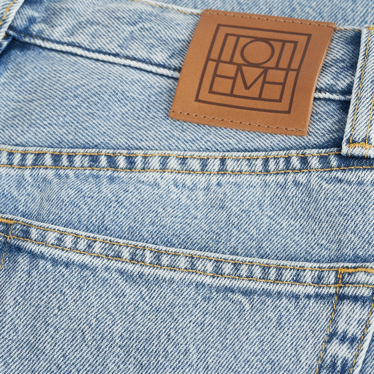 Toteme Classic Blue Jeans In Organic Cotton Women TOTEME