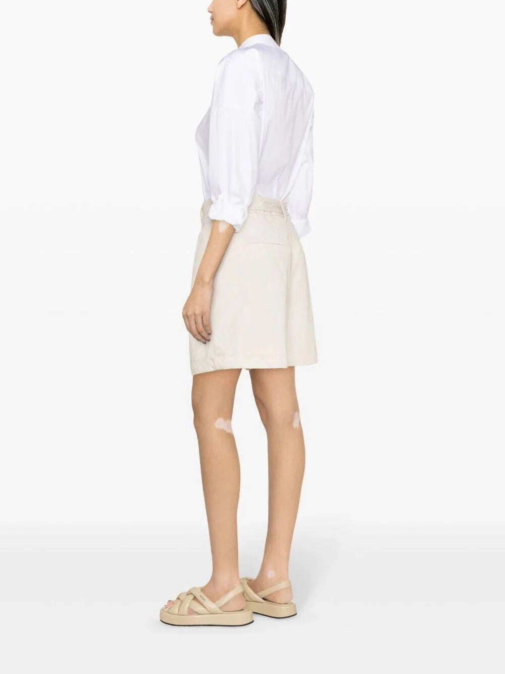 Brunello Cucinelli Women Blouse With Monili Trim BRUNELLO CUCINELLI