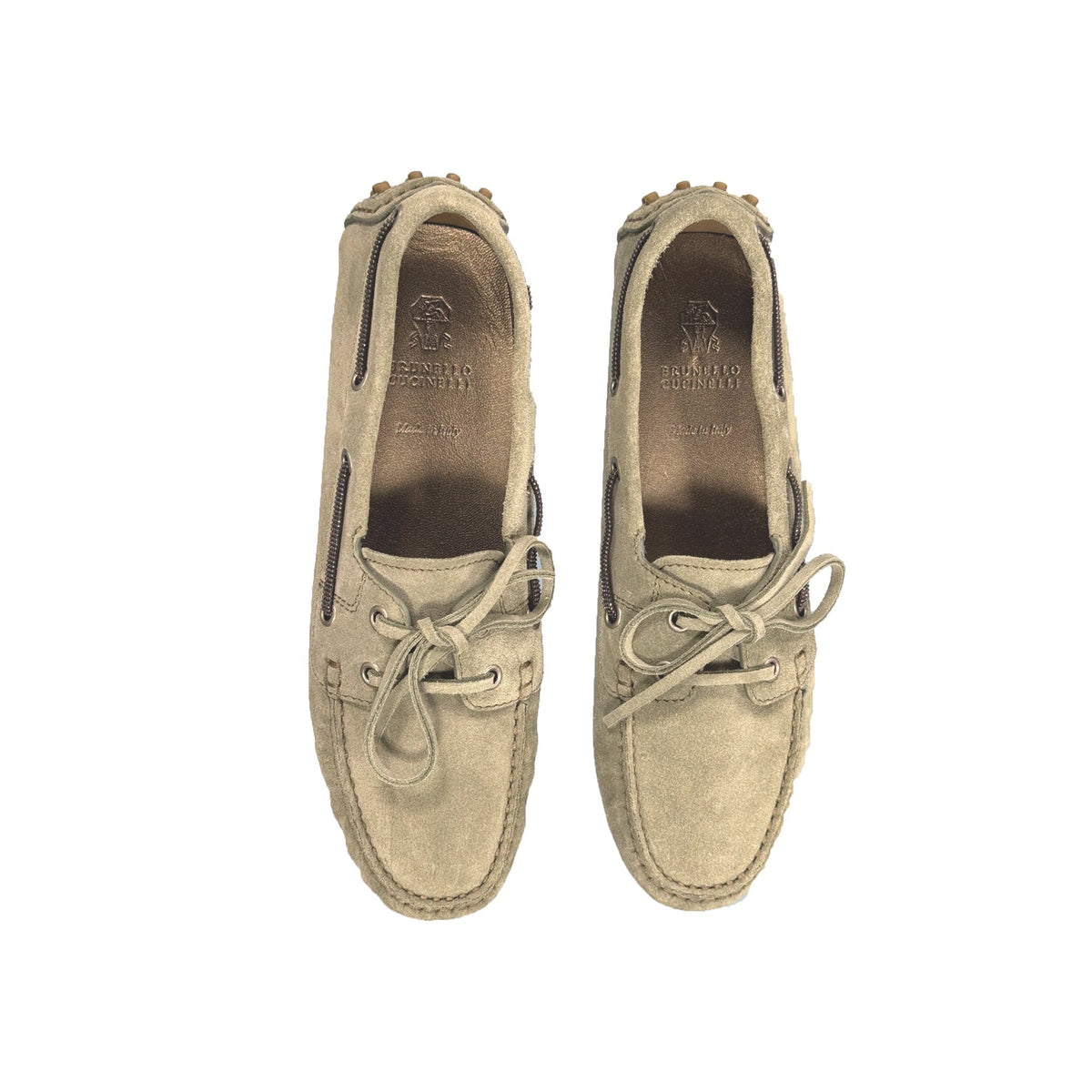 Brunello Cucinelli Suede Mocassini Women Women BRUNELLO CUCINELLI