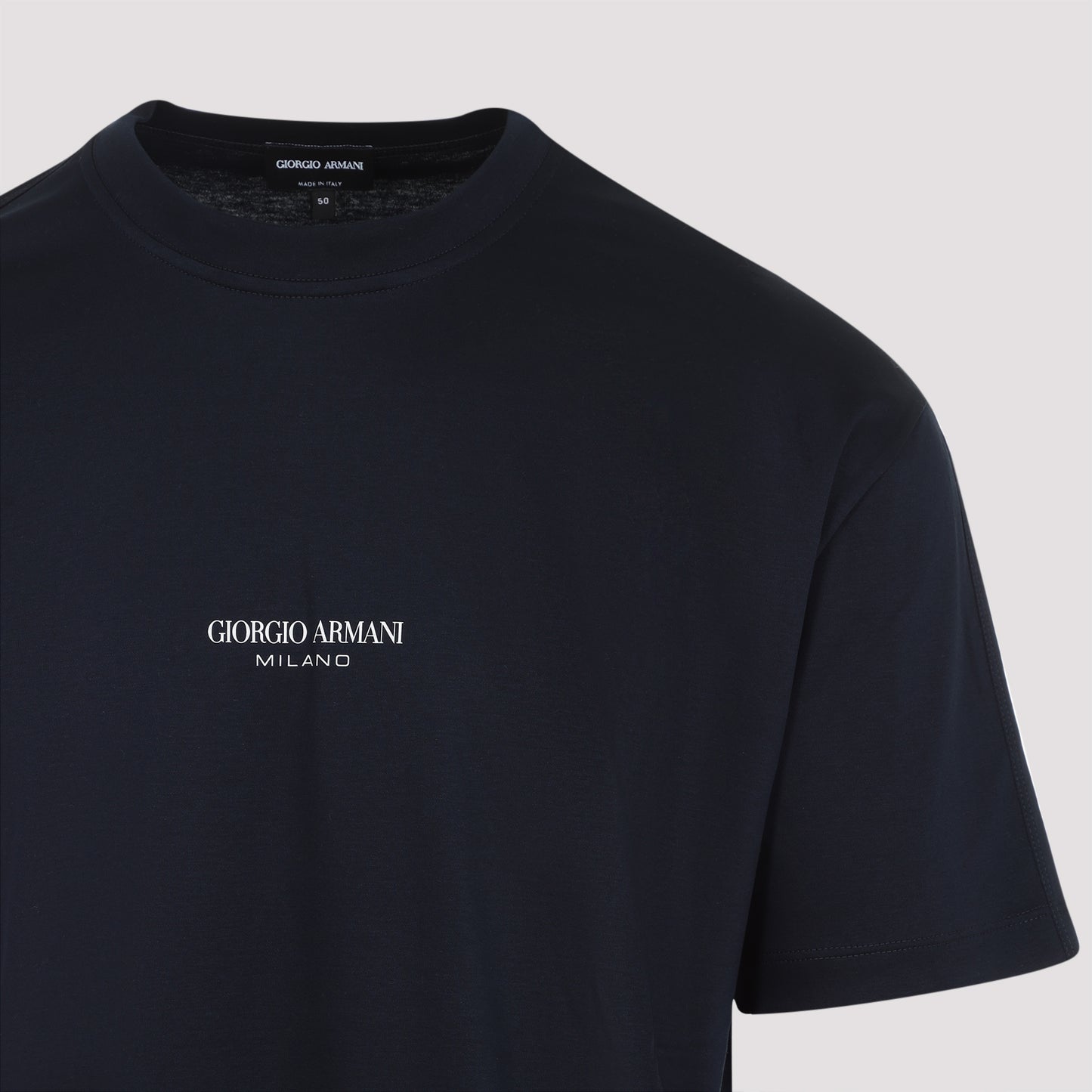 Giorgio Armani Cotton T-Shirt Men GIORGIO ARMANI