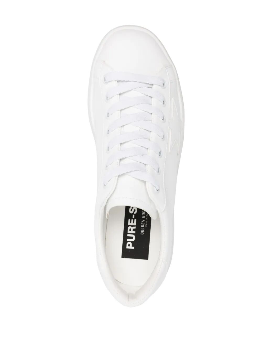 Golden Goose Women Purestar Vegan Sneakers With White Star And Heel Tab GOLDEN GOOSE