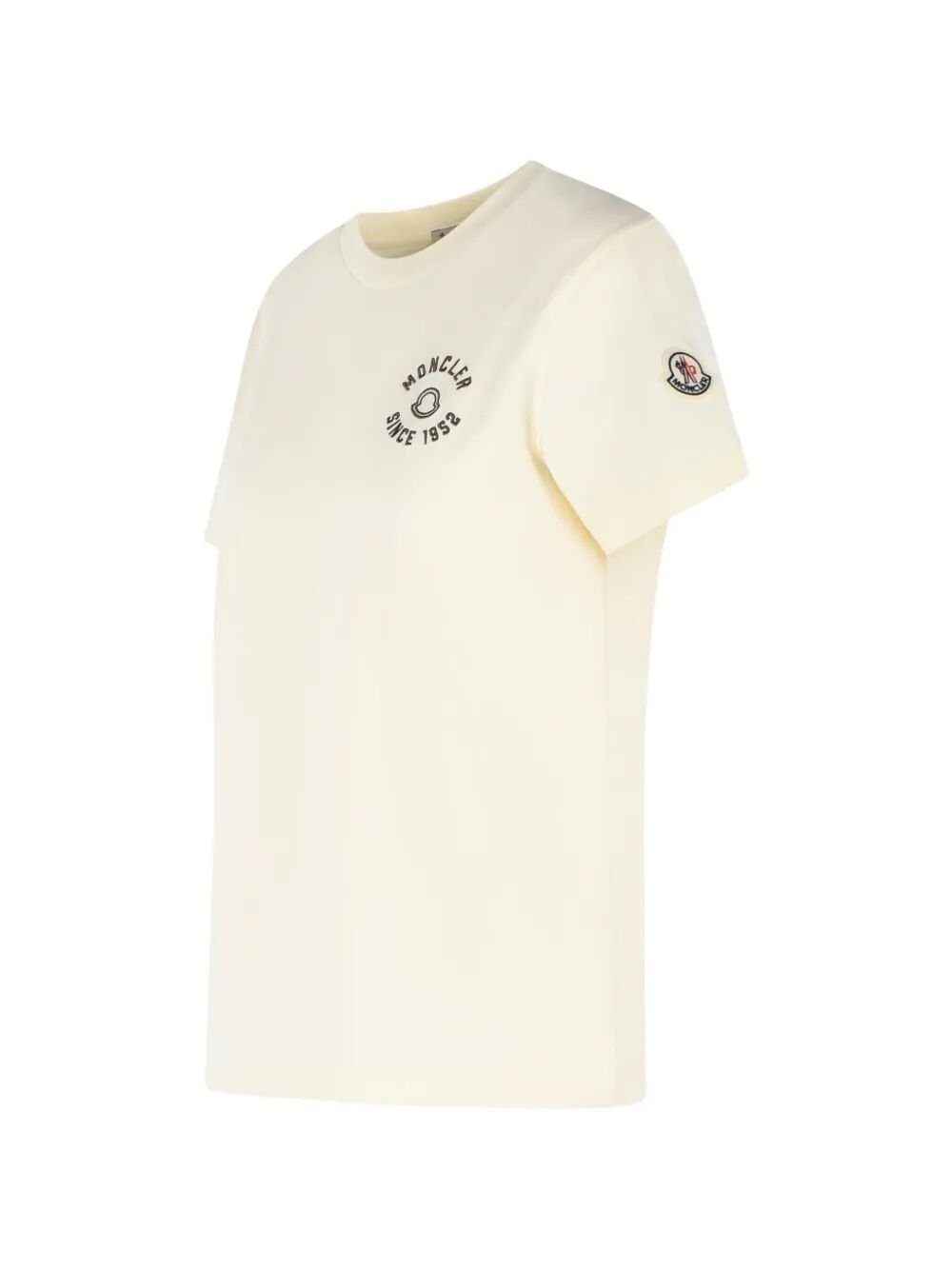 Moncler Women Printed Logo Cotton T-Shirt MONCLER