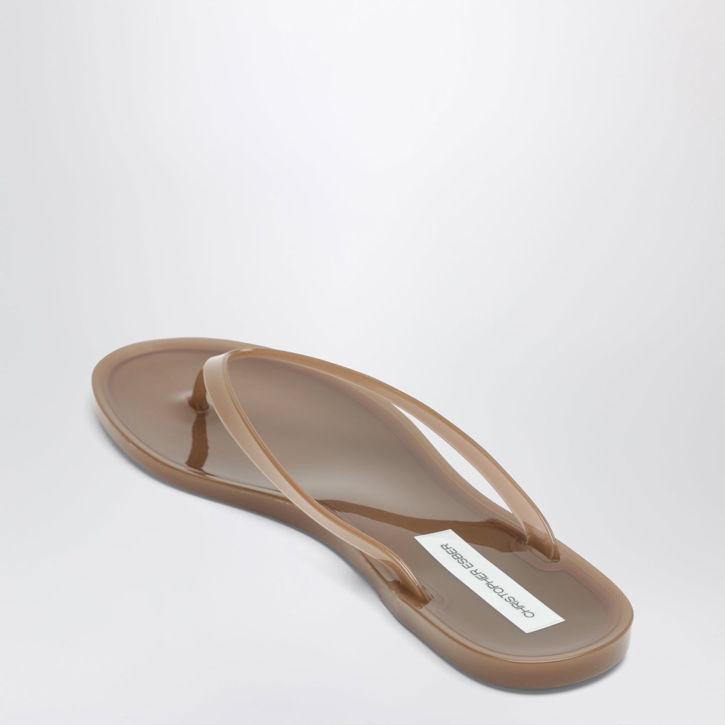Christopher Esber Jo Thong Sandals In Cola Women CHRISTOPHER ESBER