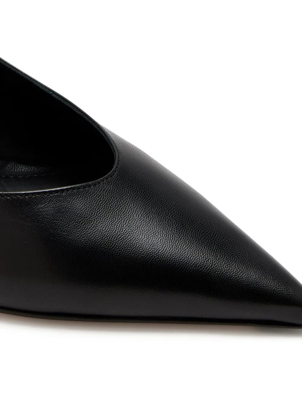 Ferragamo Women Cleya 55 S-Shaped Leather Slingback FERRAGAMO