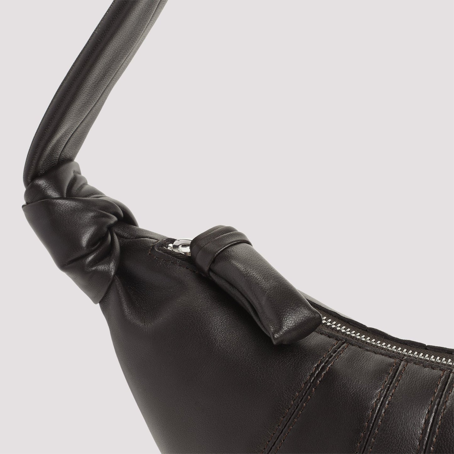Lemaire Leather Croissant Zip Bag Women LEMAIRE