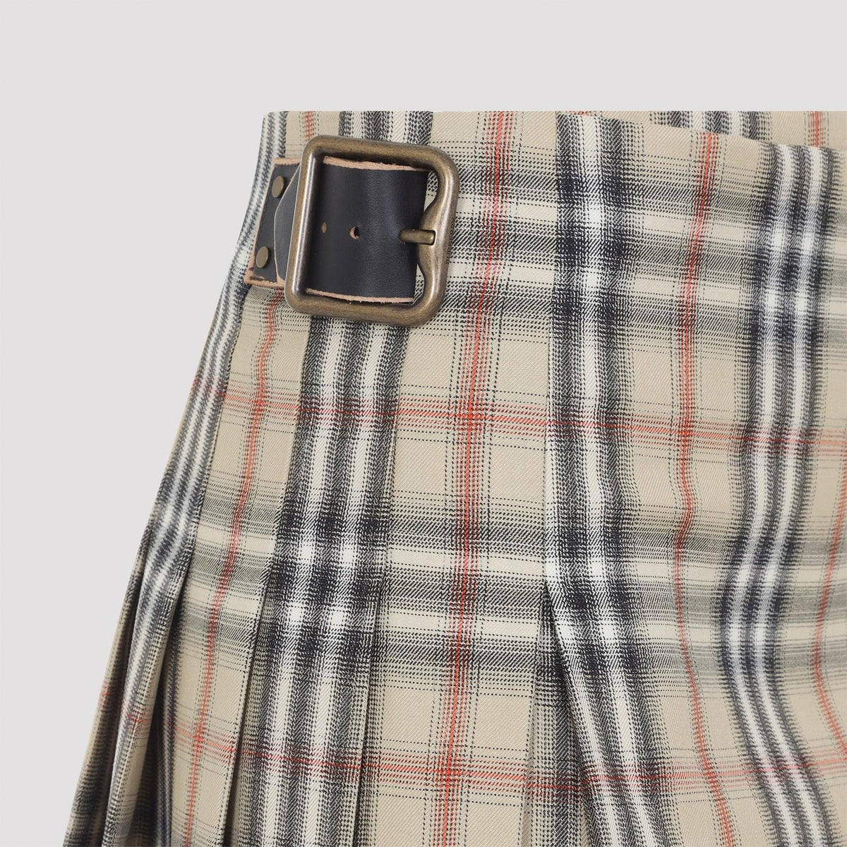 Burberry Check Wool Mini Kilt Women BURBERRY
