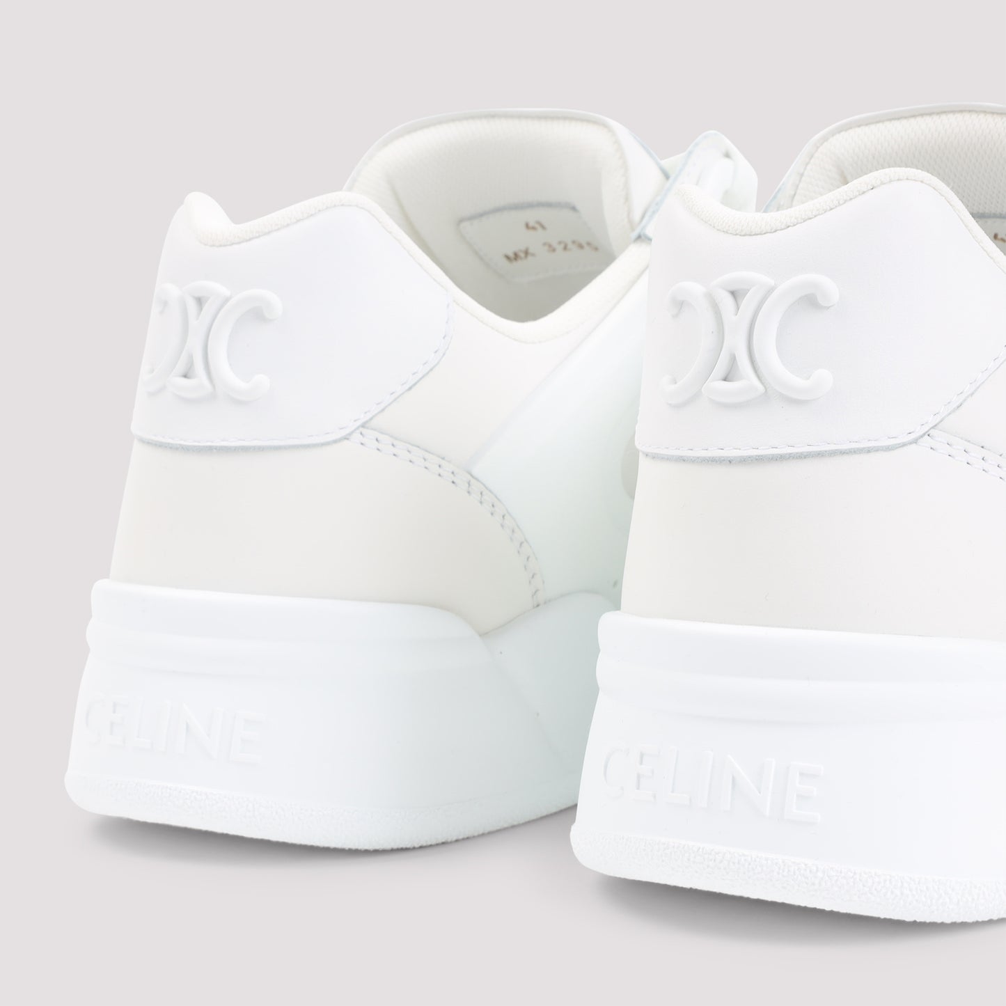 Celine Ct-09 Leather, Rubber And Mesh Sneakers Men CELINE