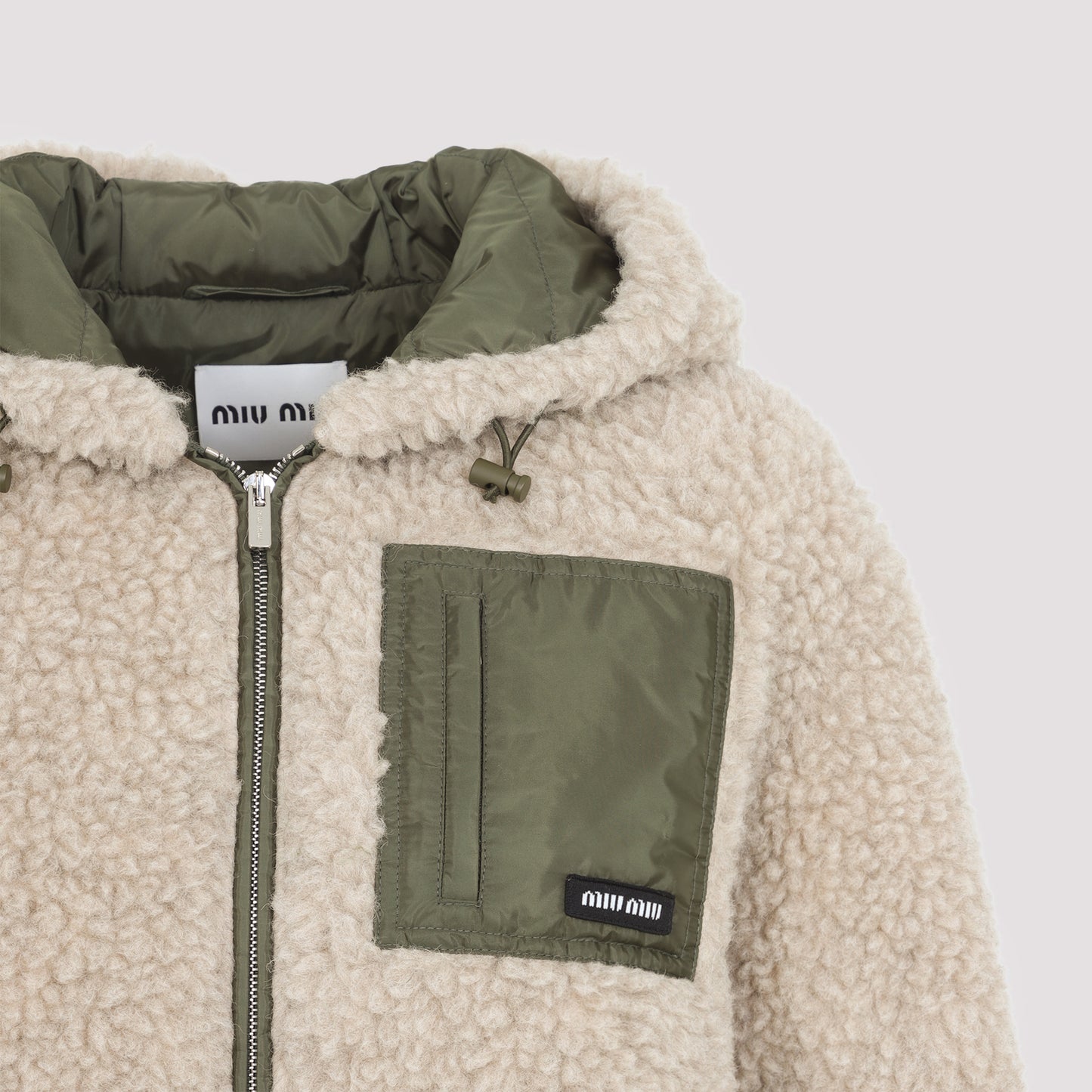 Miu Miu Wool Blouson Jacket Women MIU MIU