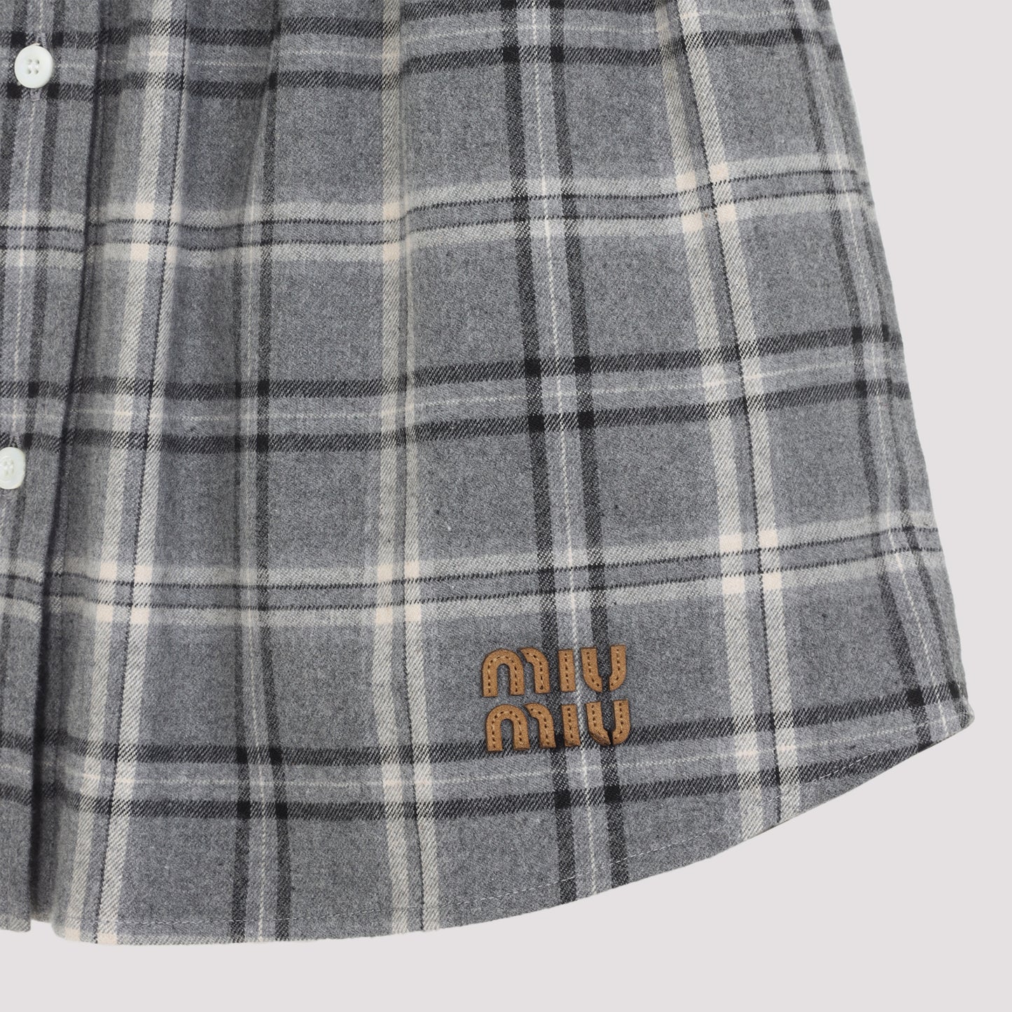 Miu Miu Cotton Midi Skirt Women MIU MIU