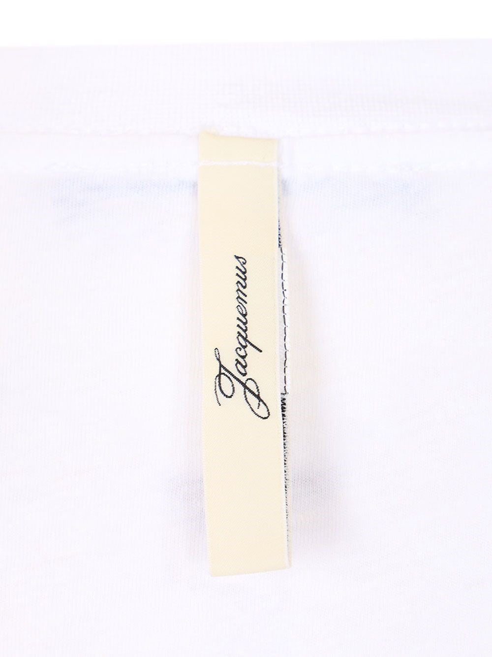Jacquemus Men T-Shirt With Writing JACQUEMUS
