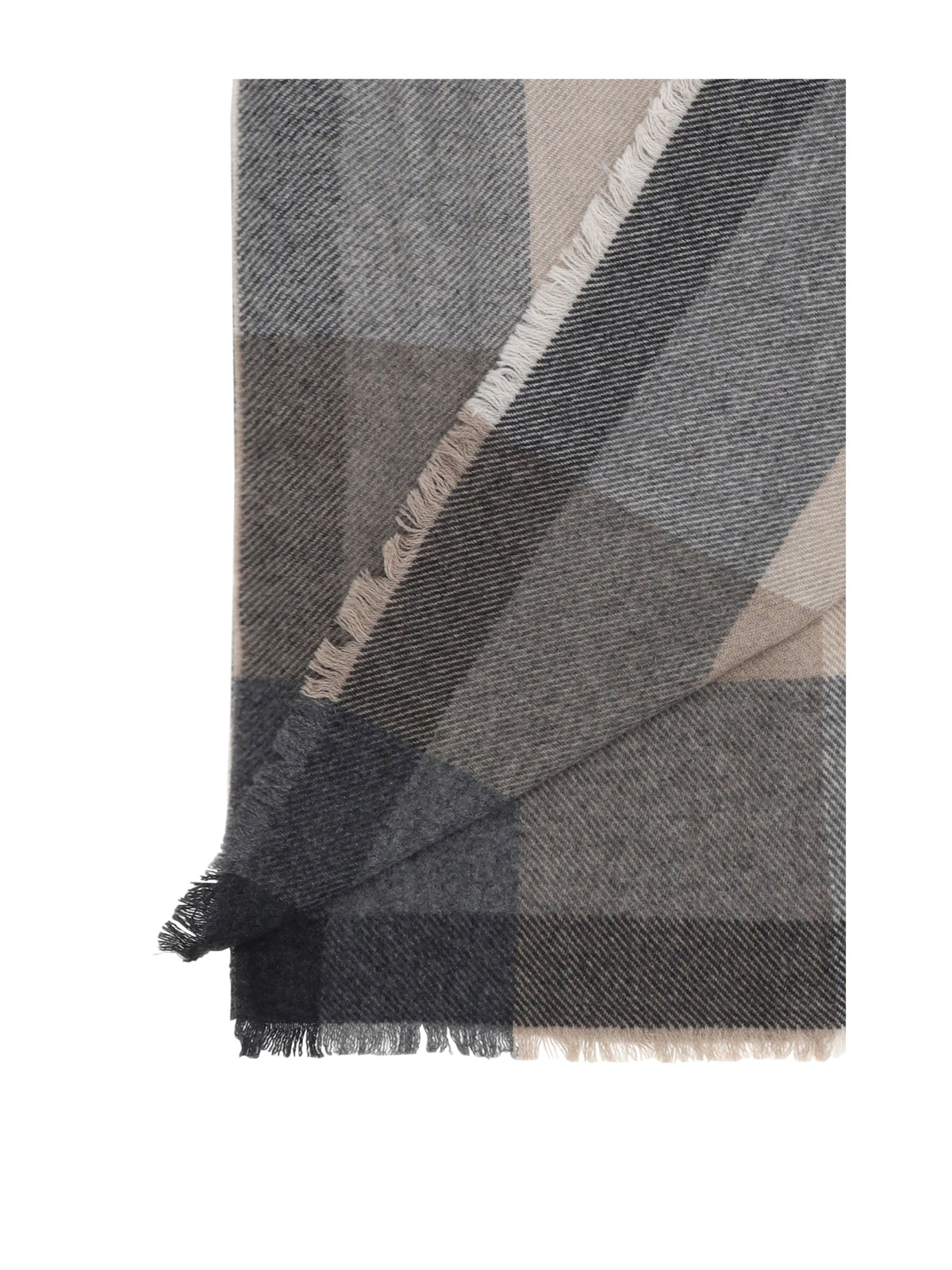 Brunello Cucinelli Men Wool And Cashmere Scarf BRUNELLO CUCINELLI