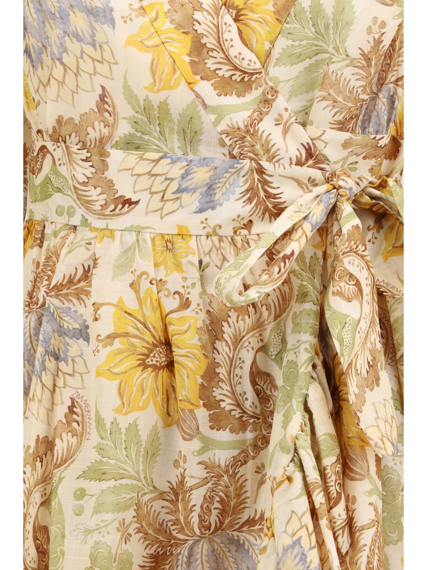 Zimmermann Women Daylight Wrap Mini Dress ZIMMERMANN