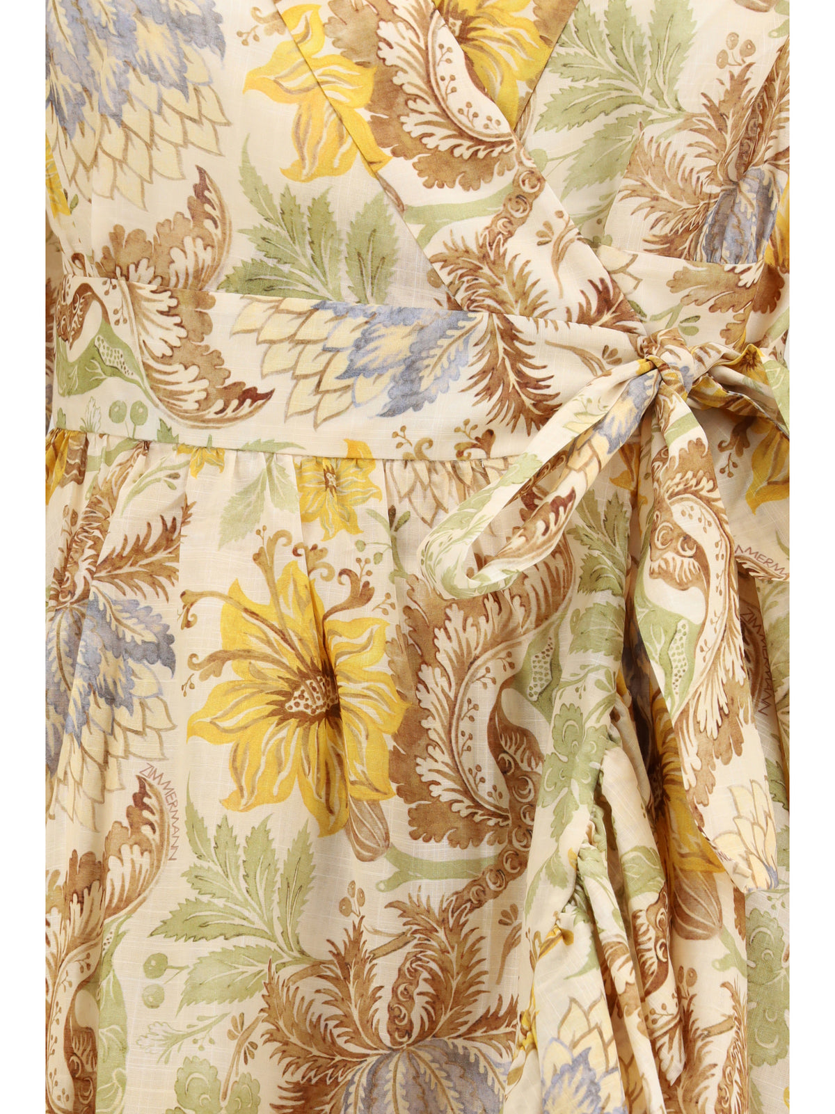 Zimmermann Women Daylight Wrap Mini Dress ZIMMERMANN