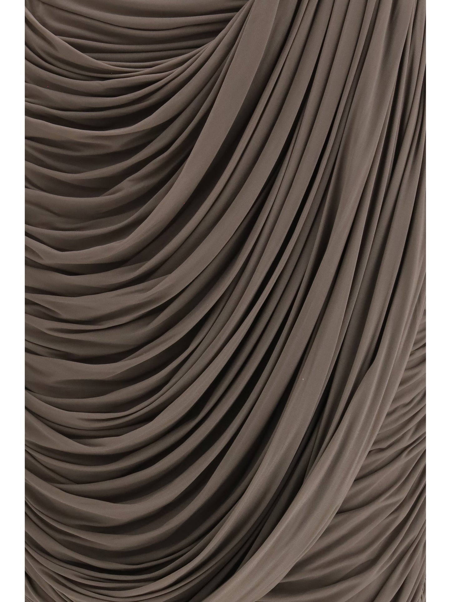 Magda Butrym Women Draped Silk Midi Skirt MAGDA BUTRYM