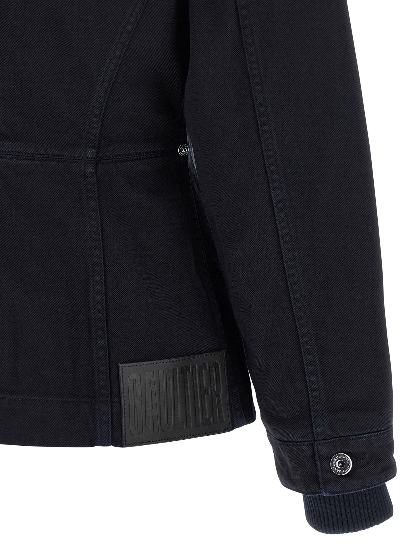 Jean Paul Gaultier Women 'The Slit Denim' Jacket JEAN PAUL GAULTIER