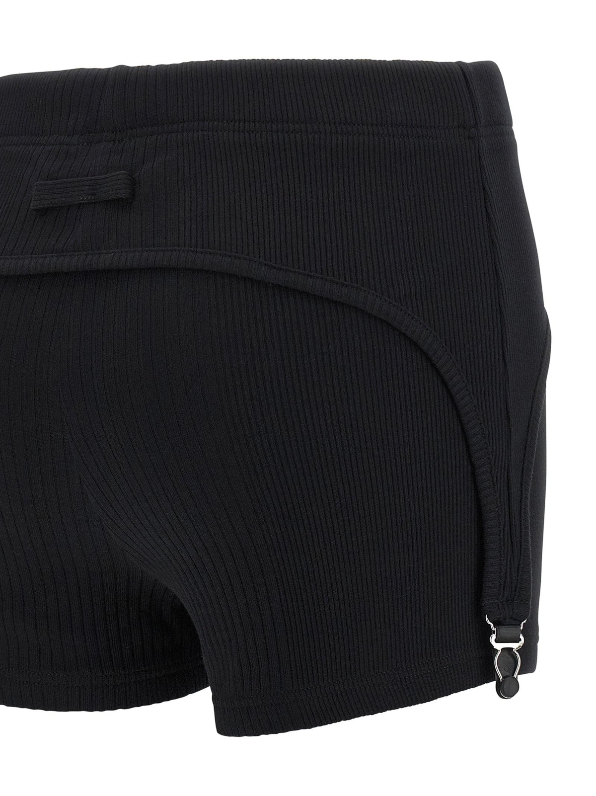 Jean Paul Gaultier Women 'The Black Garter' Shorts JEAN PAUL GAULTIER