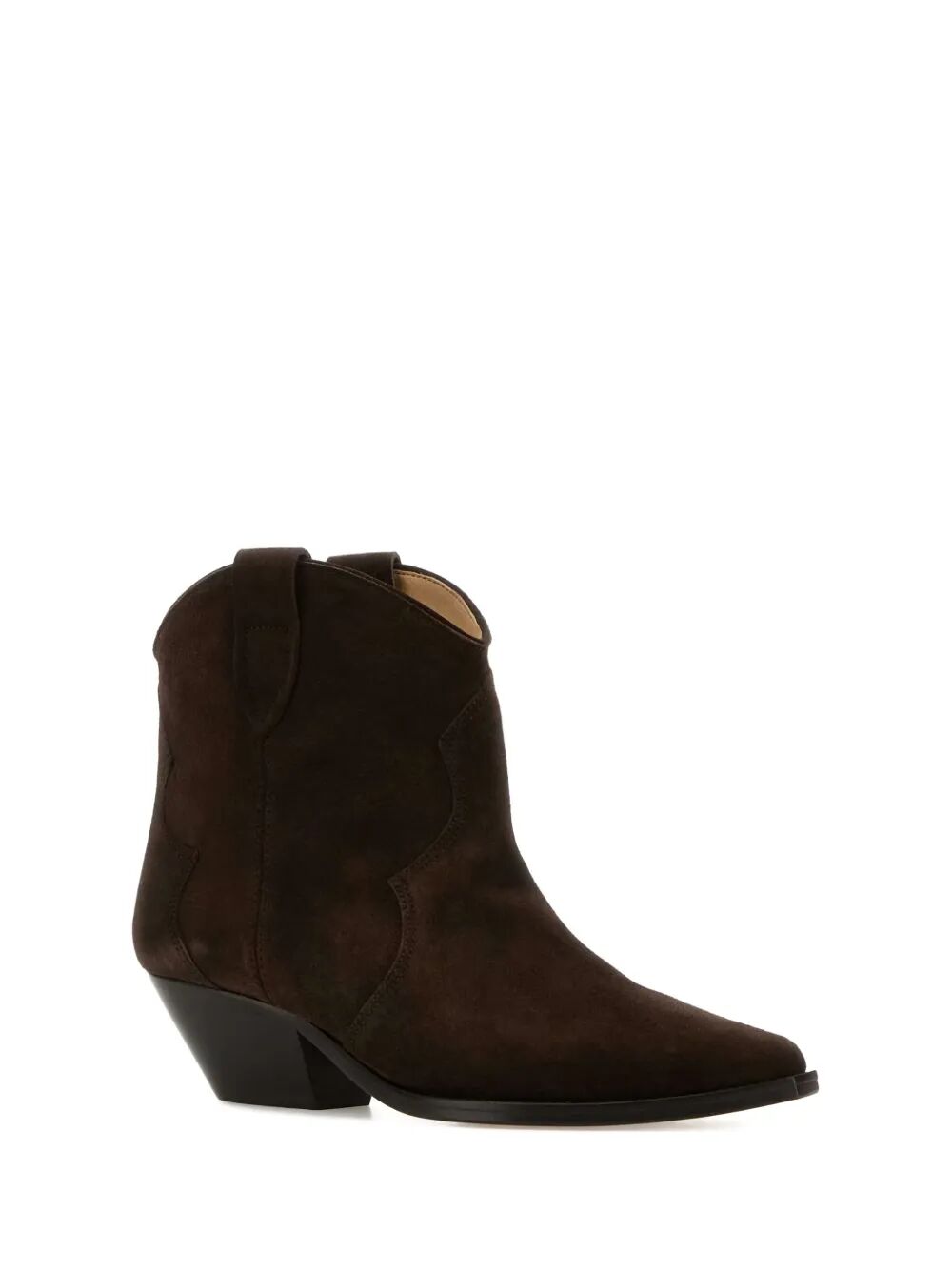 Isabel Marant Women Dewina Suede Cowboy Ankle Boots ISABEL MARANT